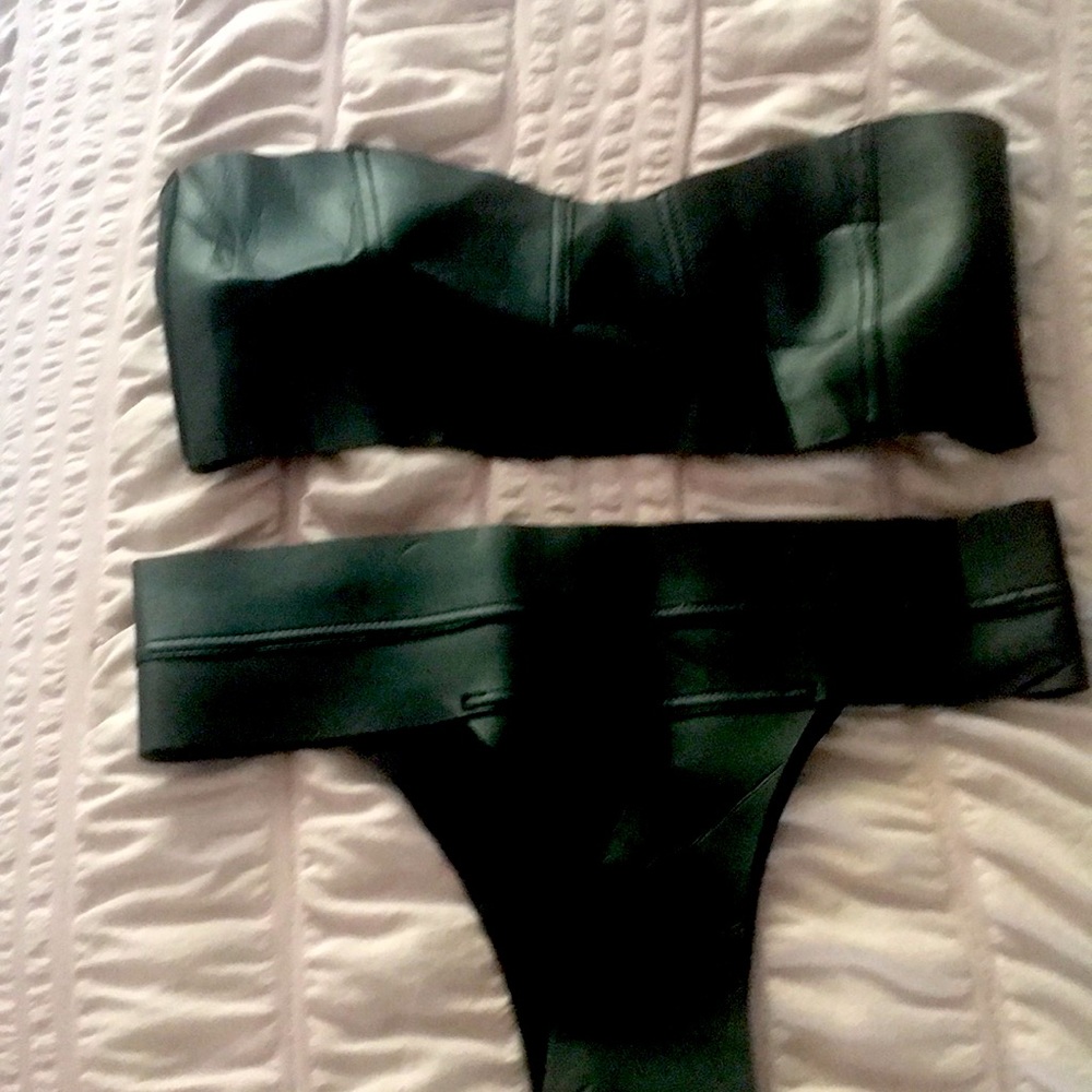Mikoh black 2 piece bikini